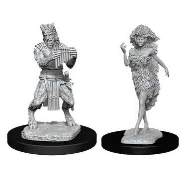 Dungeons & Dragons: Nolzur's Marvelous Unpainted Miniatures: Satyr & Dryad