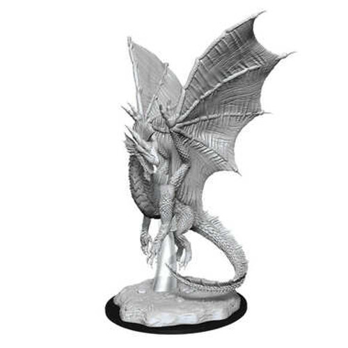 Dungeons & Dragons: Nolzur's Marvelous Unpainted Miniatures: Young Silver Dragon