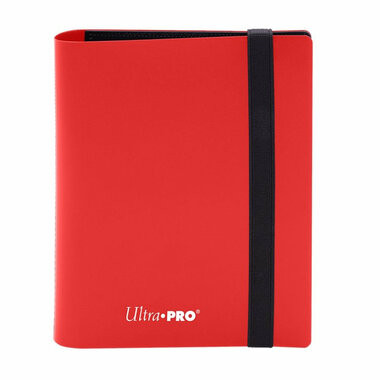 Ultra Pro Binder: 2-Pocket Eclipse - Apple Red