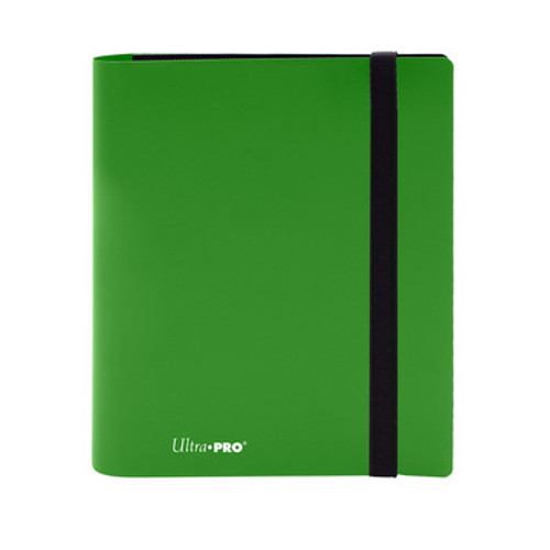 Ultra Pro Binder: 4-Pocket Eclipse - Lime Green