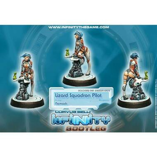 Infinity: Nomads - Bootleg Lizard Squadron Pilot