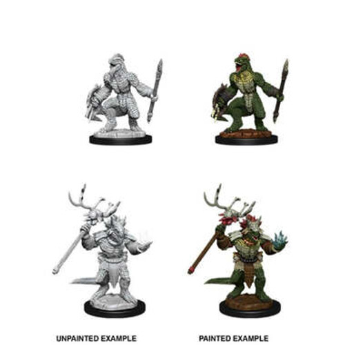 Dungeons & Dragons: Nolzur's Marvelous Unpainted Miniatures - Lizardfolk & Lizardfolk Shaman