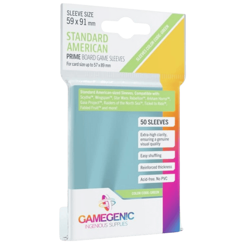 Gamegenic Sleeves: Standard American Size (50ct)