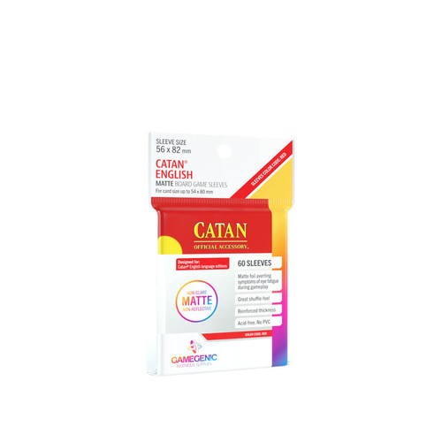 Game Genic Sleeves: Matte Catan English Size (60ct)