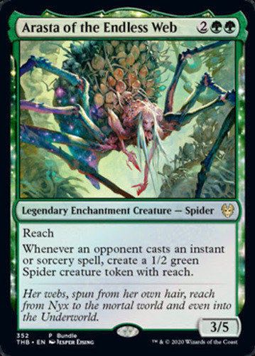 Arasta of the Endless Web (UMP-352) - Theros Beyond Death: (enchantment) Foil