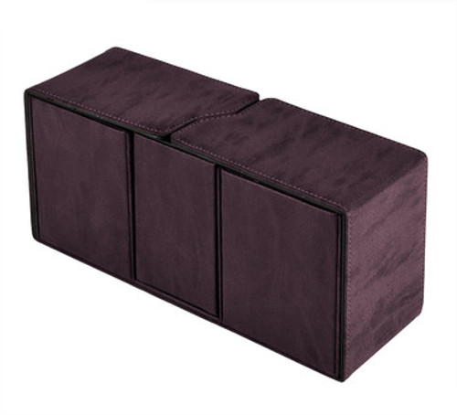 Ultra Pro Deck Box: Suede Collection - Alcove Vault (Amethyst)