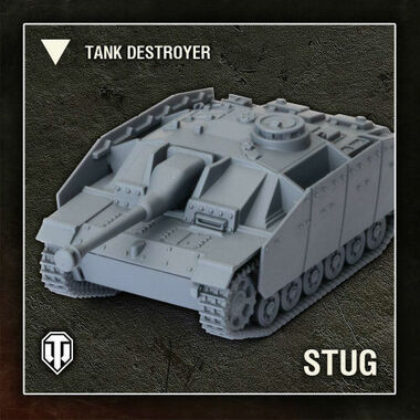 World of Tanks Miniatures Game: Wave 1 Tank - German (STUG III G)