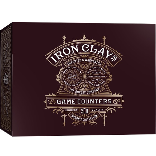 Iron Clays: Game Counters - Printed Box w/ Chips (200)