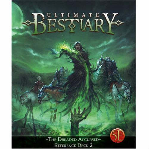 Ultimate Bestiary: The Dreaded Accursed RPG (5E): Reference Deck 2