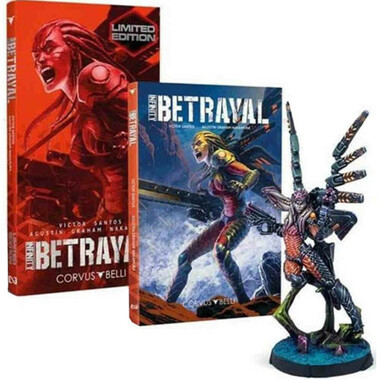 Infinity: Betrayal Graphic Novel w/ Exclusive Ko Dali Figure (Limited Edition)