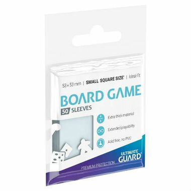 Ultimate Guard Sleeves: Board Game - Small Square Size (50ct)