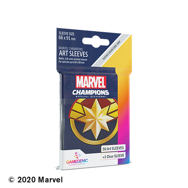 Gamegenic Sleeves: Marvel Champions - Captain Marvel