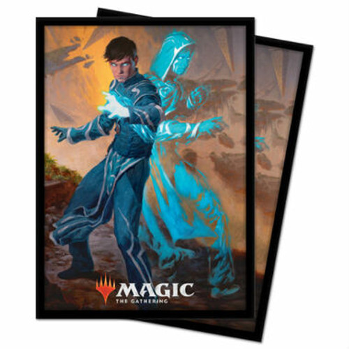 Ultra Pro Sleeves: Zendikar Rising Commander - Jace, Mirror Mage (100ct)