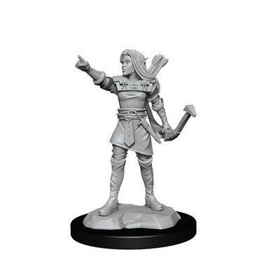 Dungeons & Dragons: Nolzur's Marvelous Unpainted Miniatures - Female Elf Ranger (Wave 13)