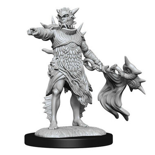 Magic: The Gathering Deep Cuts Unpainted Miniatures: Corahelm Commander & Halimar Wavewatch Merfolk