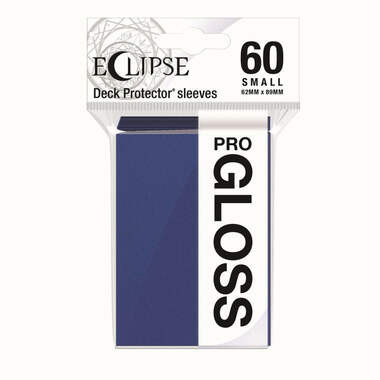 Ultra Pro Sleeves: - Pacific Blue - Eclipse Gloss, Small (60ct)