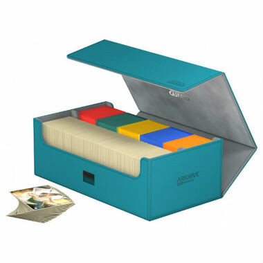 Ultimate Guard Storage Ultimate Guard: ArkHive 800+ XenoSkin Petrol Case - Game Nerdz