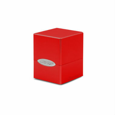 Ultra Pro Deck Box: Apple Red Satin Cube