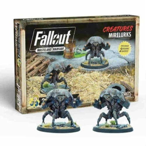 Fallout Wasteland Warfare: Creatures - Mirelurks Expansion