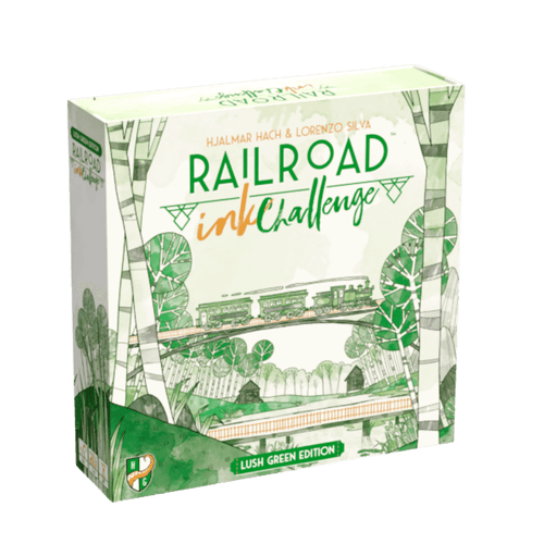 Railroad Ink Challenge: Lush Green Edition