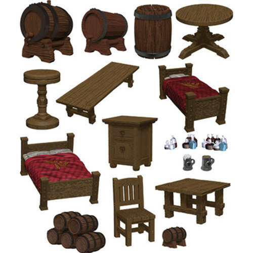 Dungeons & Dragons Miniatures: Icons of the Realms - Yawning Portal Inn - Beds & Bottles