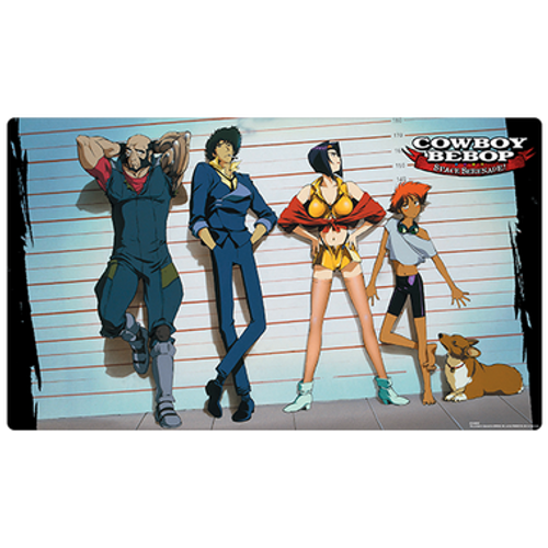 Cowboy Bebop: Space Serenade - The 5 Suspects Playmat