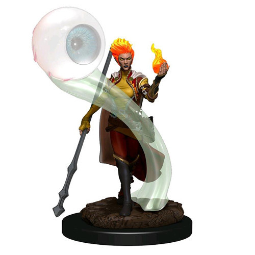 Dungeons & Dragons: Icons of the Realms Premium Miniatures - Female Fire Genasi Wizard (Wave 6)
