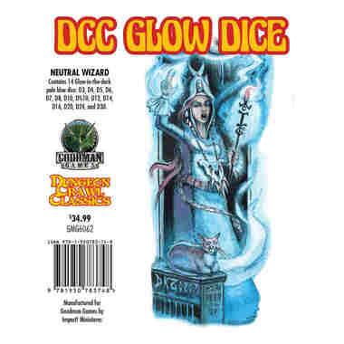 Dungeon Crawl Classics RPG: Neutral Wizard - DCC Glow Dice