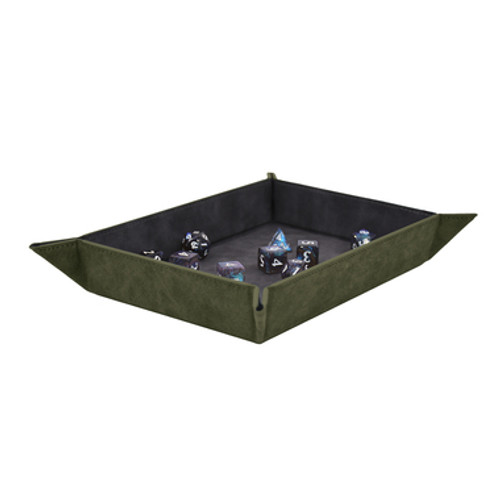 Ultra Pro: Suede Collection - Foldable Dice Rolling Tray - Emerald
