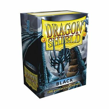 Dragon Shield Black Standard Size Card Sleeves (100)