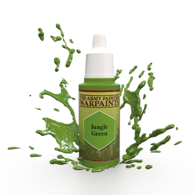 The Army Painter: Acrylic Warpaints - Jungle Green (18ml)