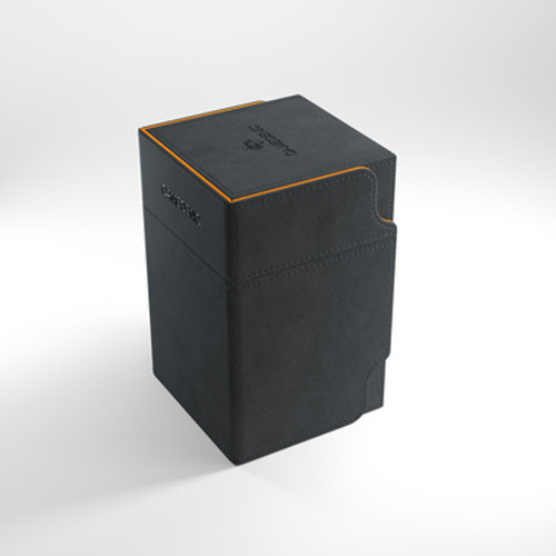 Game Genic Deck Box: Watchtower 100+ XL Convertible (Black/Orange)