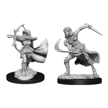 Dungeons & Dragons: Nolzur's Marvelous Unpainted Miniatures - Female Air Genasi (Wave 15)