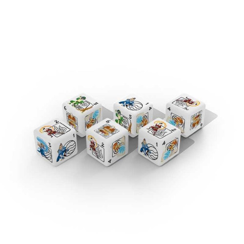 Avatar: The Last Air Bender: D6 Dice Set (6ct)