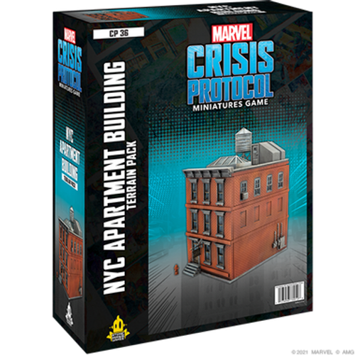 Marvel Crisis Protocol: NYC Apartment Building - Terrain Pack