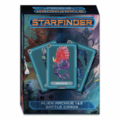 Starfinder RPG: Alien Archive 1 & 2 Battle Cards