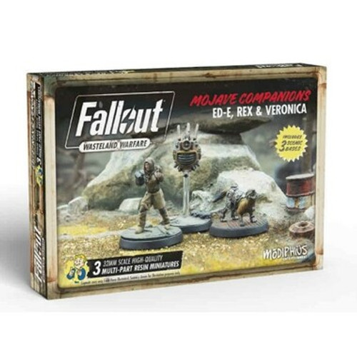 Fallout Wasteland Warfare: Mojave Companions - Ed-E, Rex, & Veronica