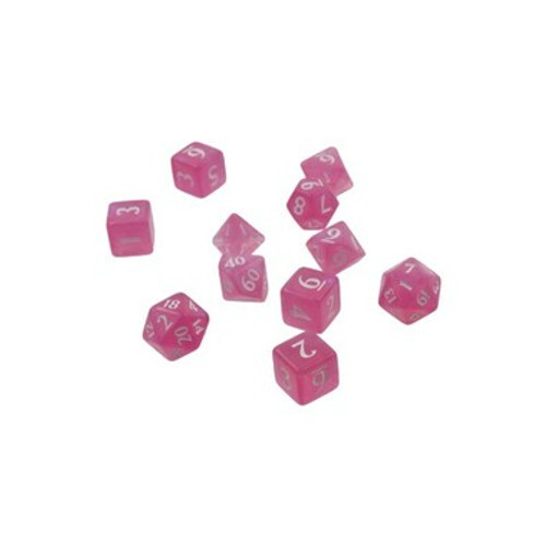 Ultra Pro Dice: Hot Pink - Eclipse Dice Set (11)