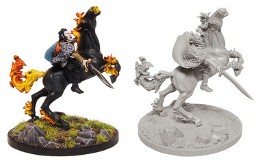 Dungeons & Dragons Miniatures: Collector Series - Curse of Strahd - Strahd Von Zarovich on Nightmare