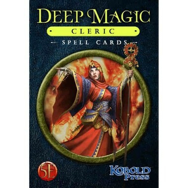 Deep Magic RPG (5E): Cleric Spell Cards