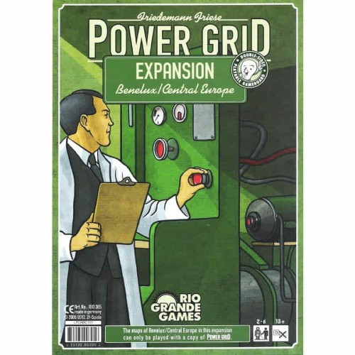 Power Grid: Benelux / Central Europe Expansion