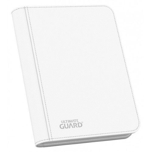 Ultimate Guard: White Xenoskin Zipfolio 160 (8-Pocket)