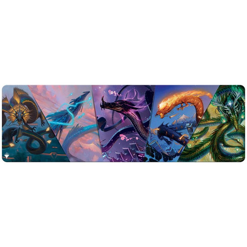 Ultra Pro Playmat: Kamigawa Neon Dynasty - Dragon Cycle (8ft)