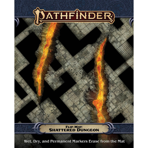 Pathfinder RPG: Flip-Mat - Shattered Dungeon