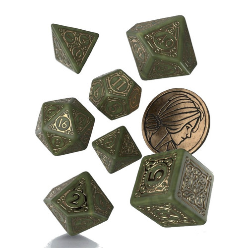 The Witcher: Triss - The Fourteenth of the Hill - Dice Set