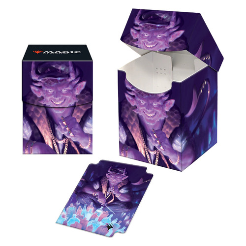 Ultra Pro Deck Box: Streets of New Capenna - Hanzie "Toolbox" Torre Commander (PRO-100+)