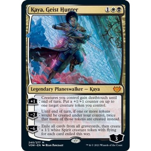 Kaya, Geist Hunter (VOW-240) - Innistrad: Crimson Vow Foil
