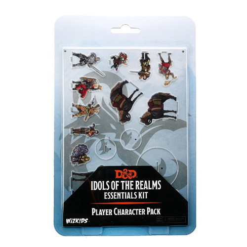 Dungeons & Dragons 2D Miniatures: Idols of the Realms - Essentials Kit - Player Character Pack