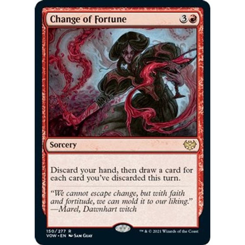 Change of Fortune (VOW-150) - Innistrad: Crimson Vow Foil