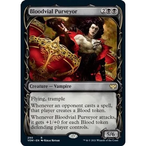 Bloodvial Purveyor: Rare #290- Innistrad: Crimson Vow (Showcase)